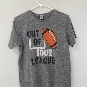 Junk Food football t-shirt